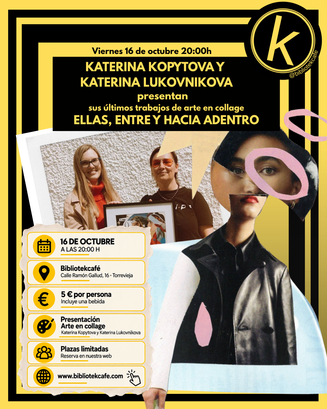 ELLAS, ENTRE Y HACIA ADENTRO. Arte en collage - Katerina Kopytova y Katerina Lukovnikova