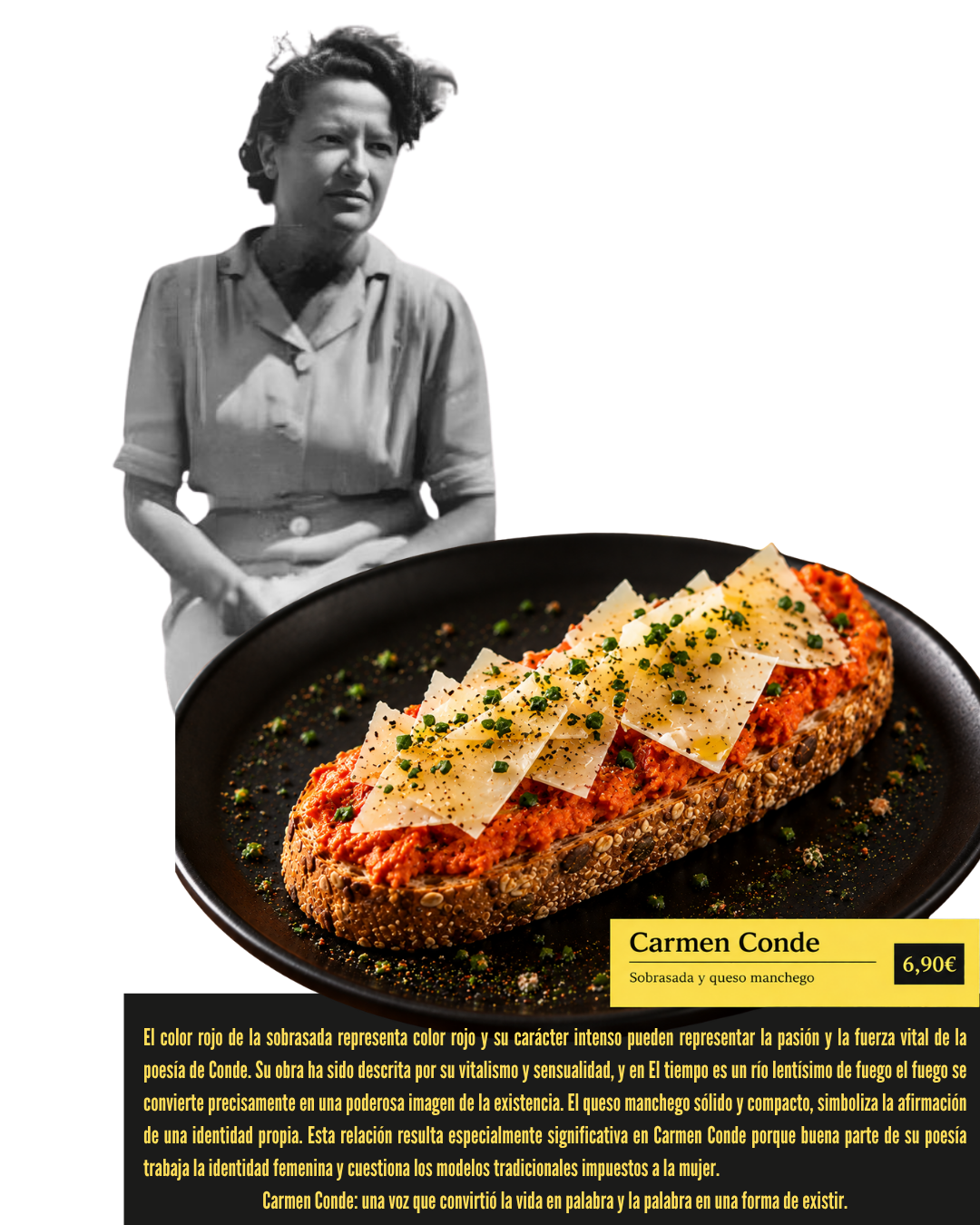 Carmen Conde tostada