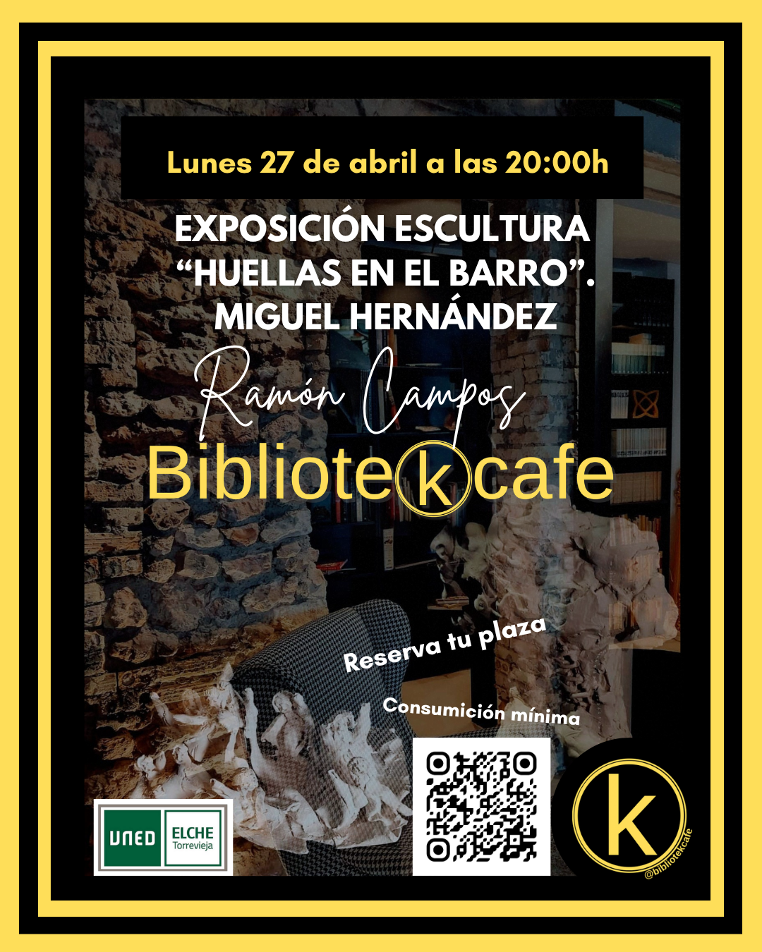 Exposición de escultura · «Huellas en el barro»