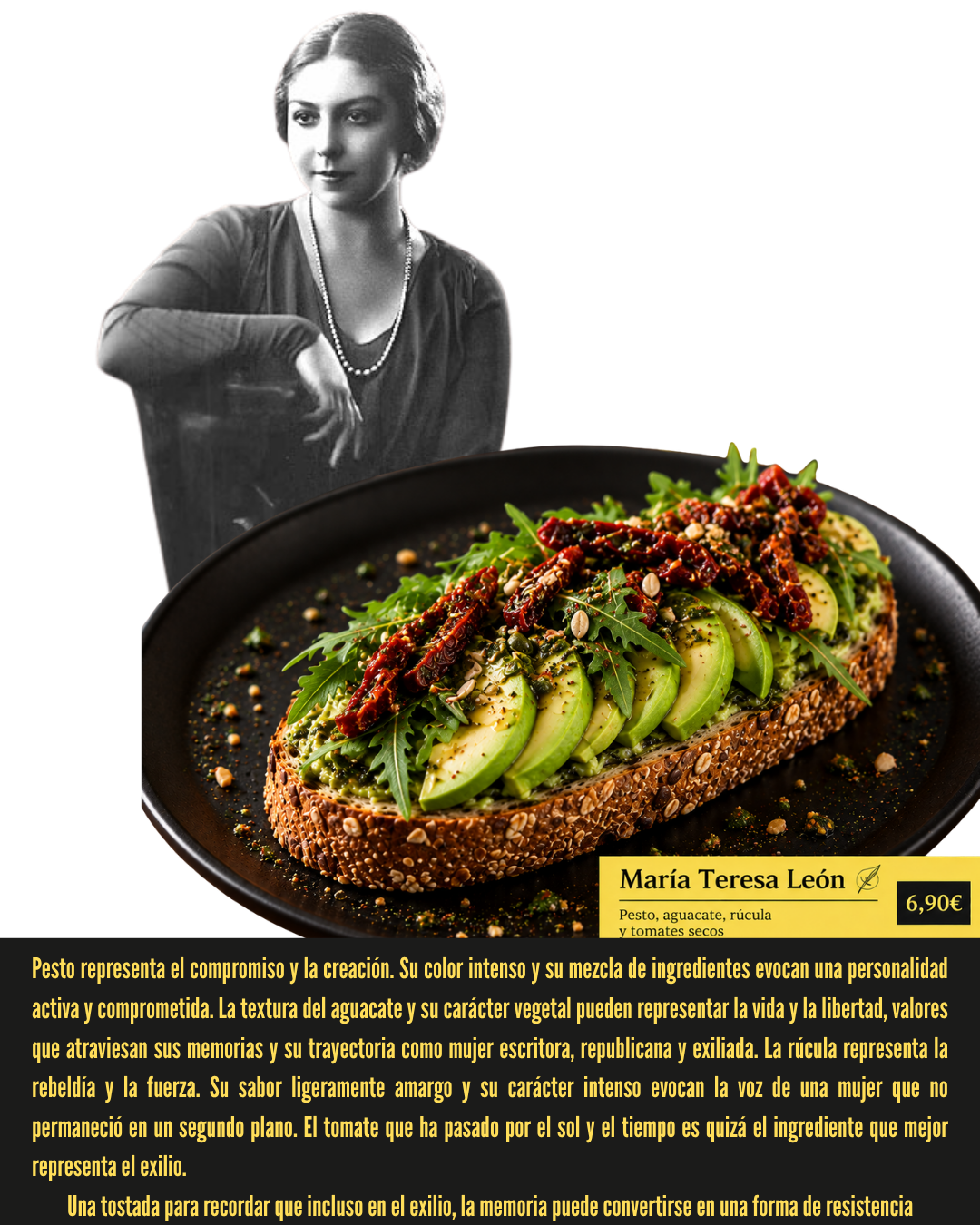 María Teresa León tostada