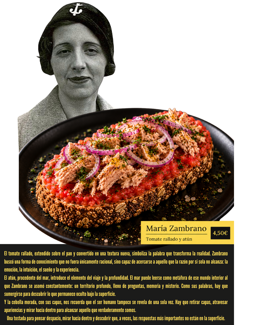 María Zambrano tostada