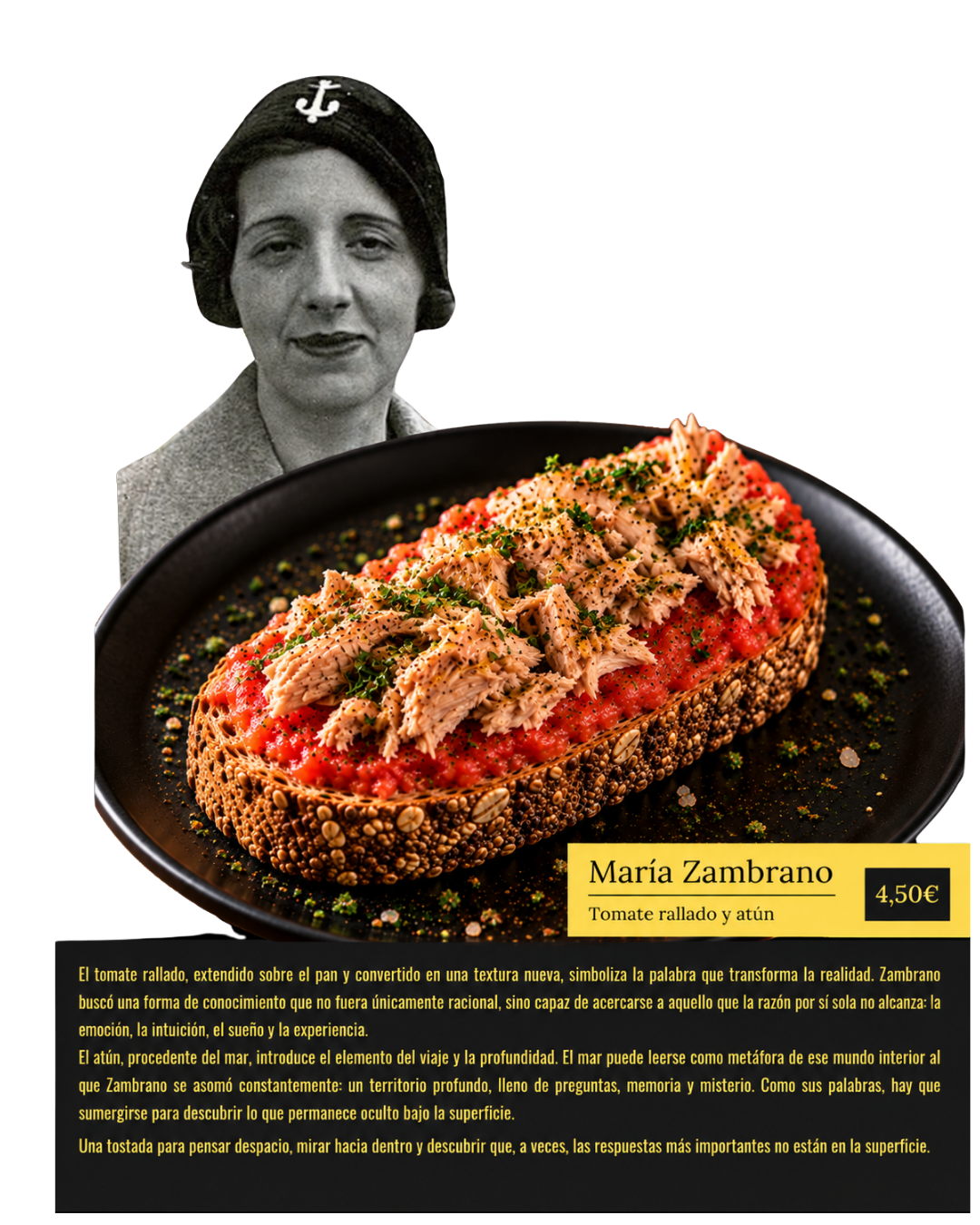María Zambrano tostada