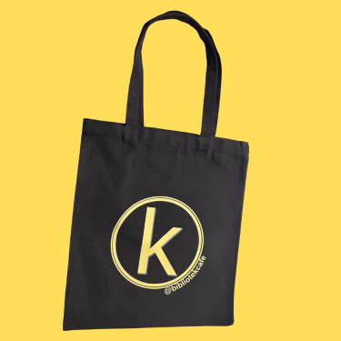 Tote bag Bibliotek 40x35cm