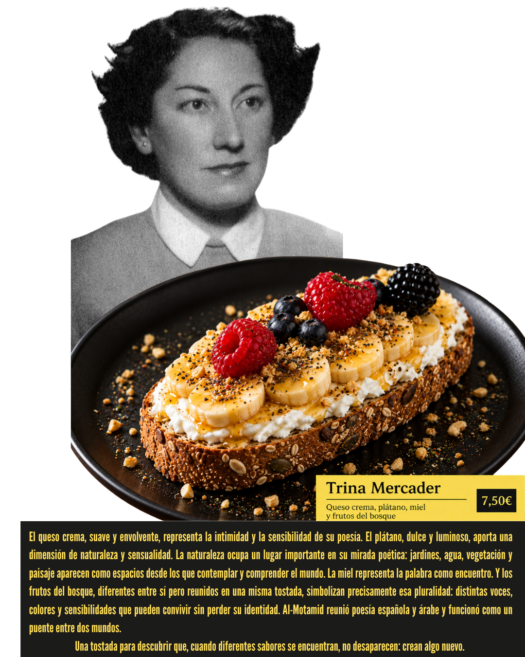 Trina Mercader tostada