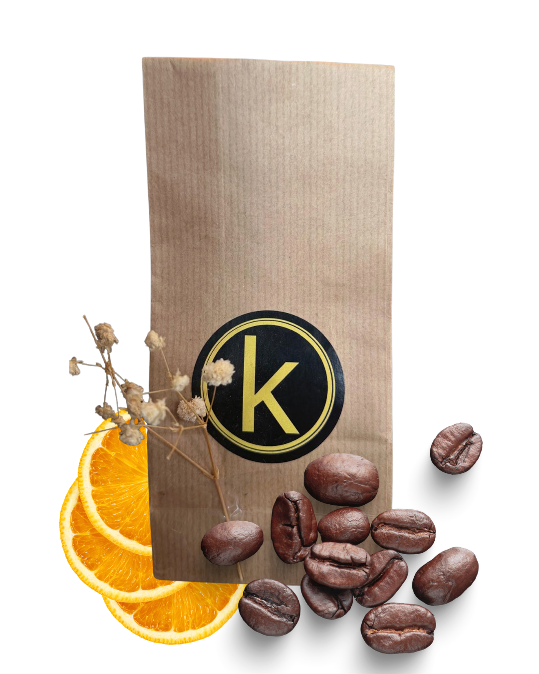 Café de especialidad aroma naranja