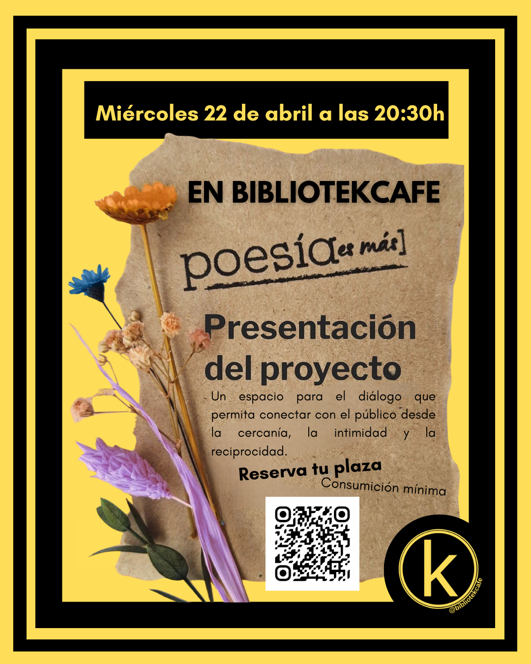 Poesía es más · Poesía a micrófono abierto