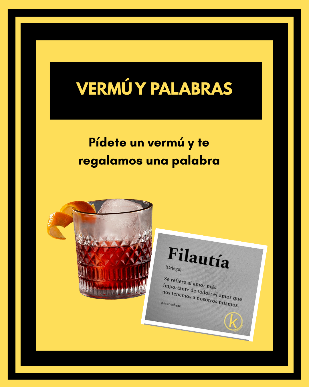Vermú y Palabras